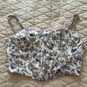 SHEIN corset cropped top-small